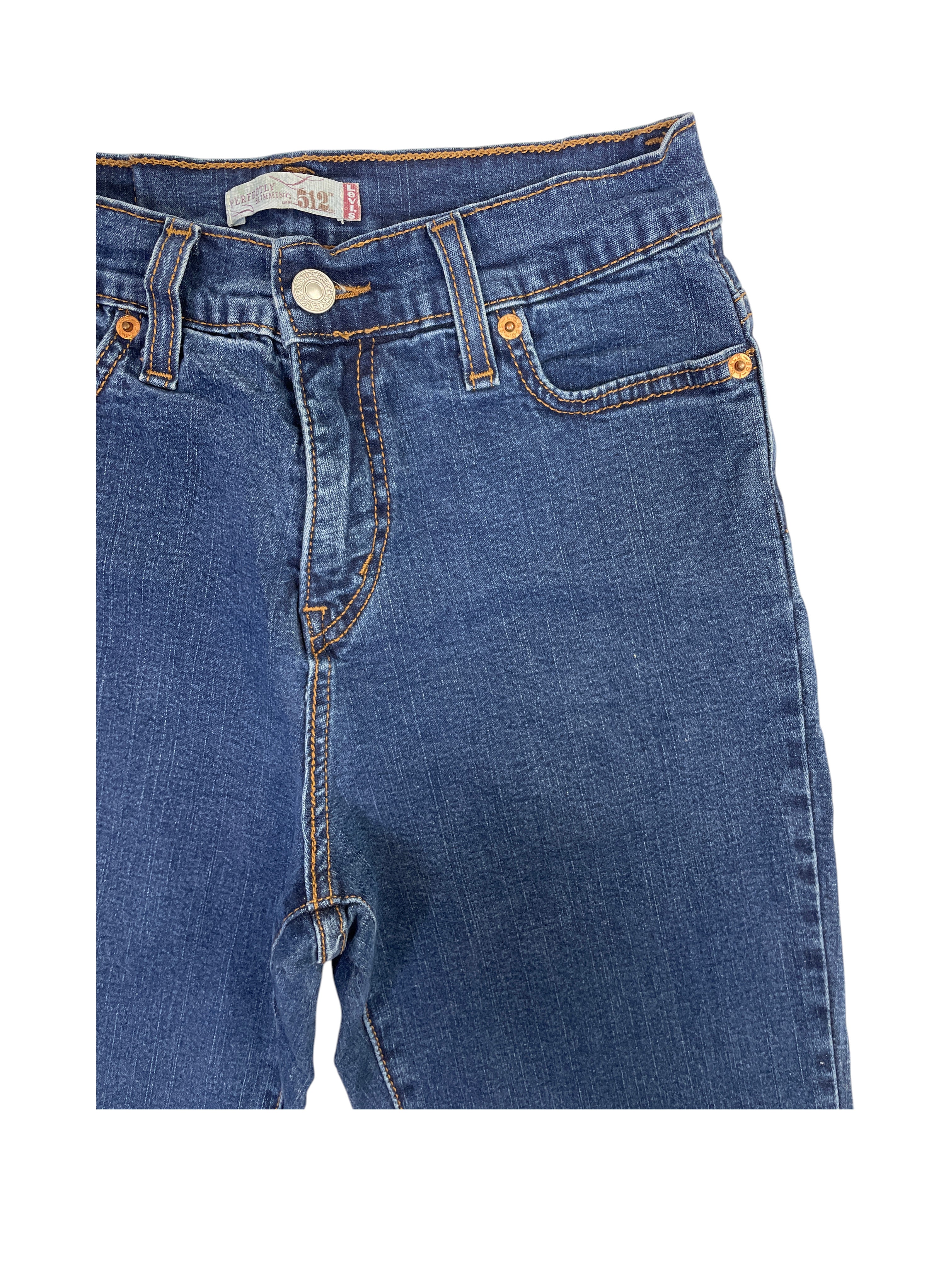 Levi's 512 Perfectly Slimming Jeans Blue Denim