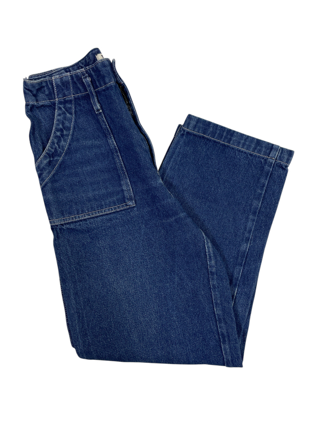 Tommy Jeans Cargo Pants Blue Denim Relaxed Fit