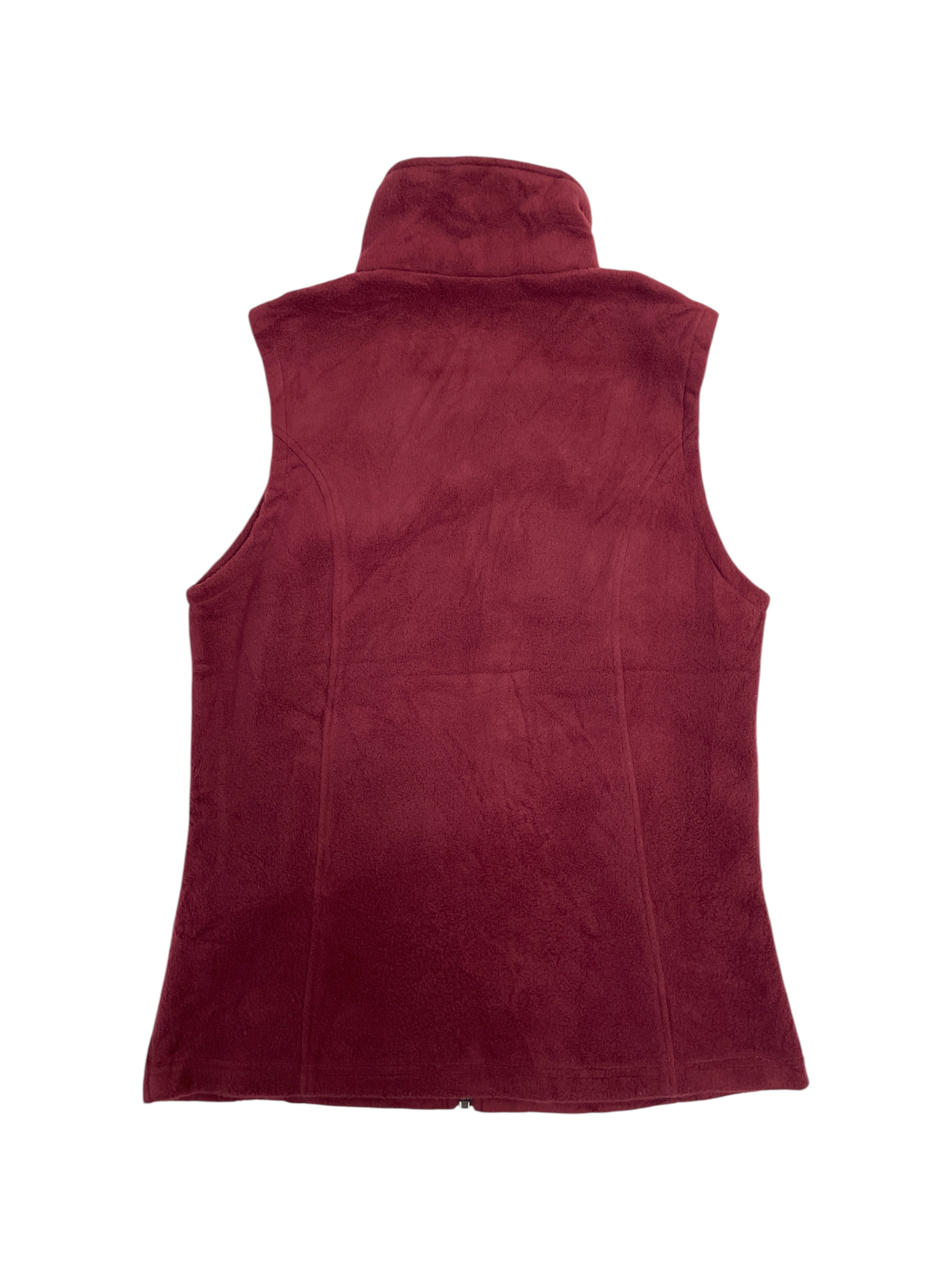Columbia Fleece Vest Burgundy