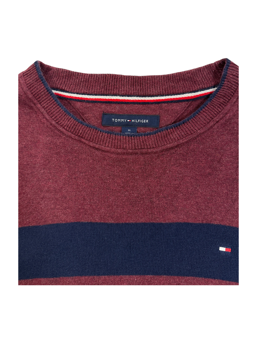 Tommy Hilfiger Striped Crewneck Sweater