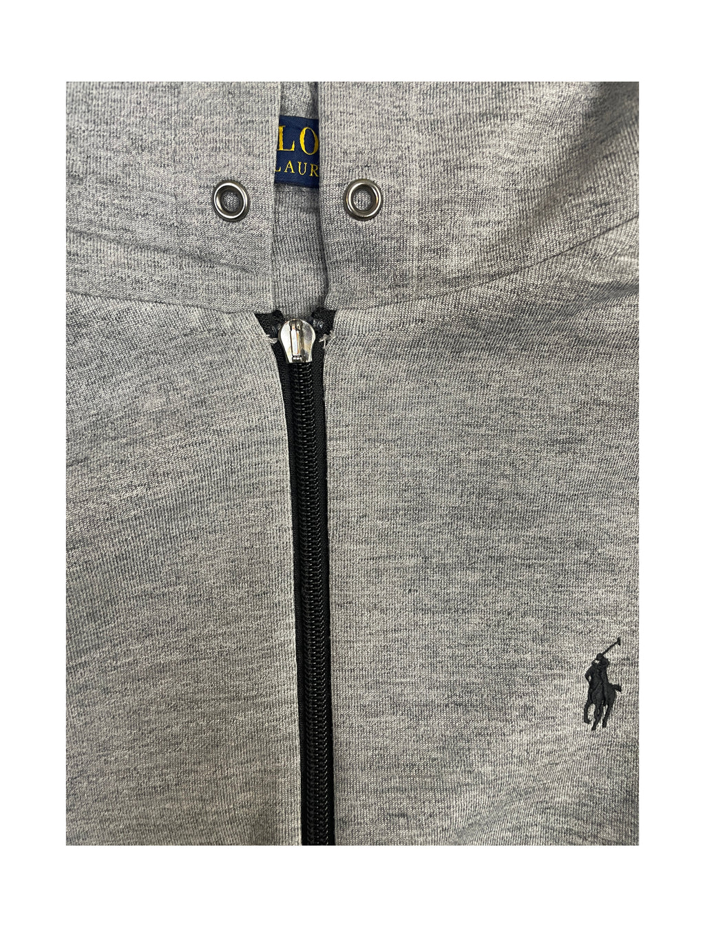 Polo Ralph Lauren Full Zip Hoodie Grey