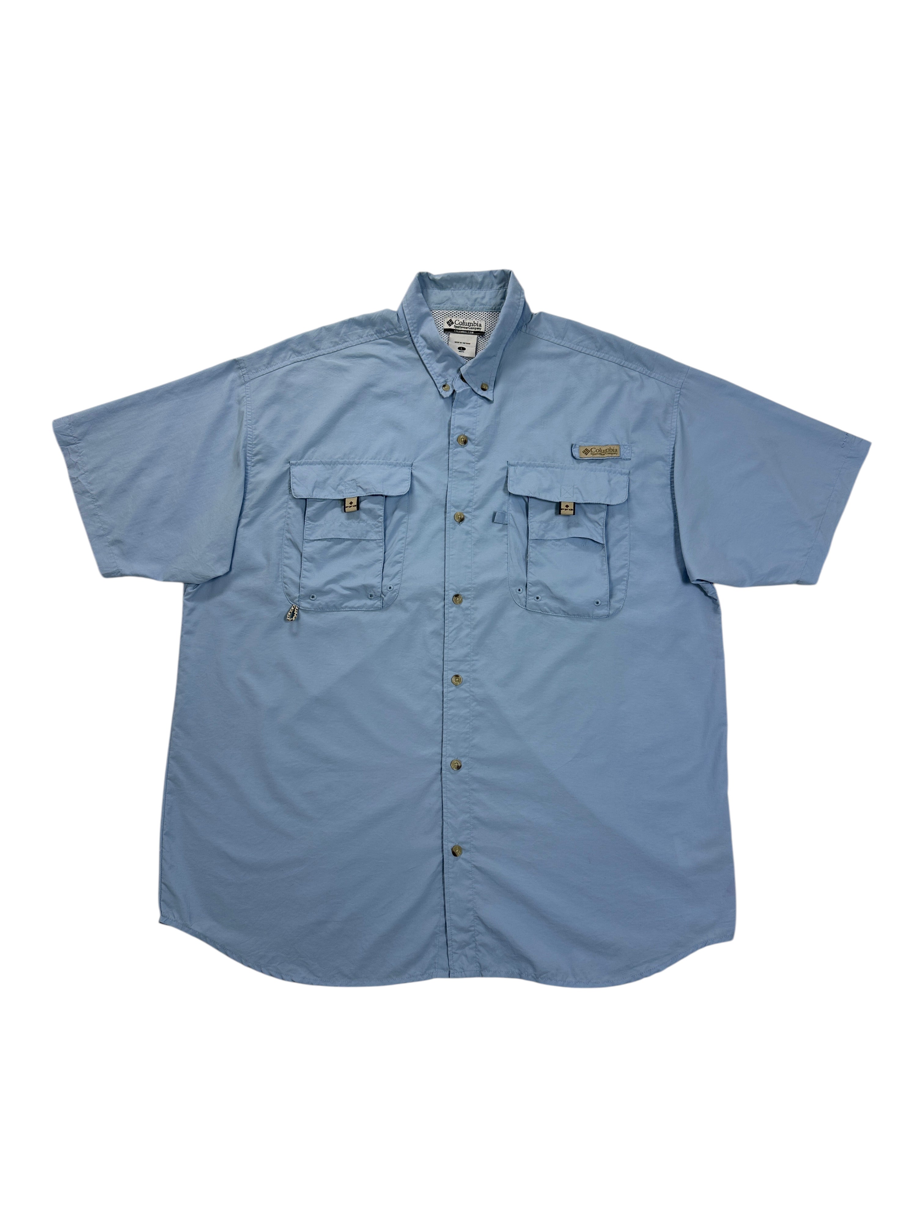 Columbia Short Sleeve Fishing Shirt