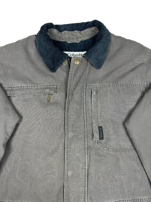 Columbia Jacket Grey Canvas Workwear
