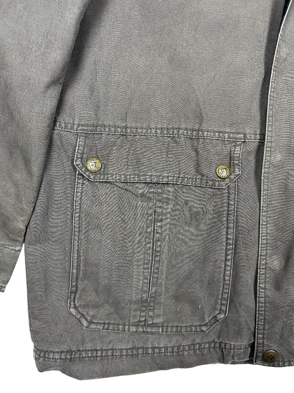 Columbia Jacket Grey Canvas Workwear