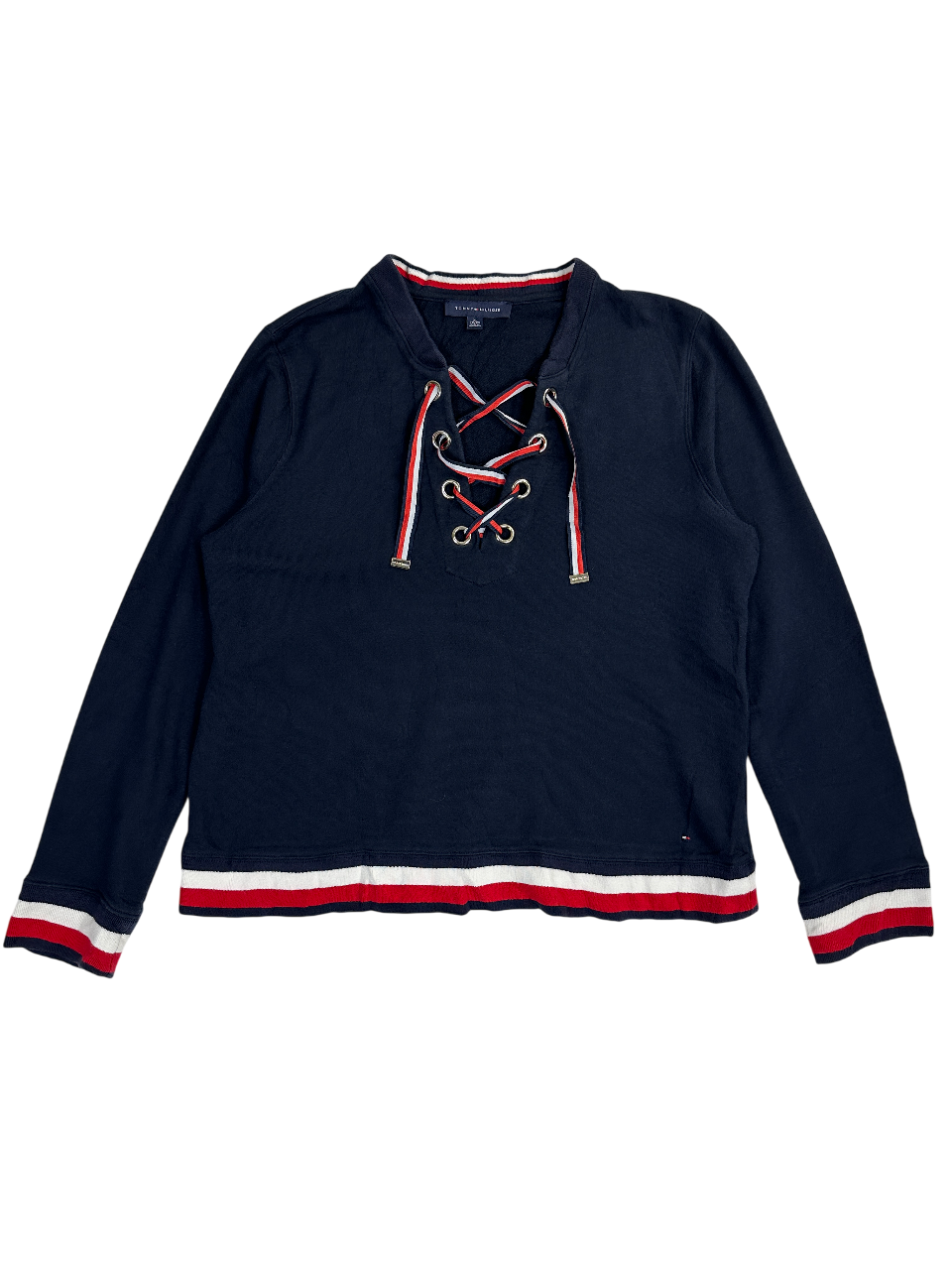 Tommy Hilfiger Lace-Up Sweatshirt