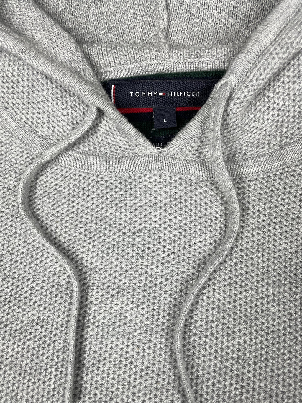 Tommy Hilfiger Knit Hoodie Grey
