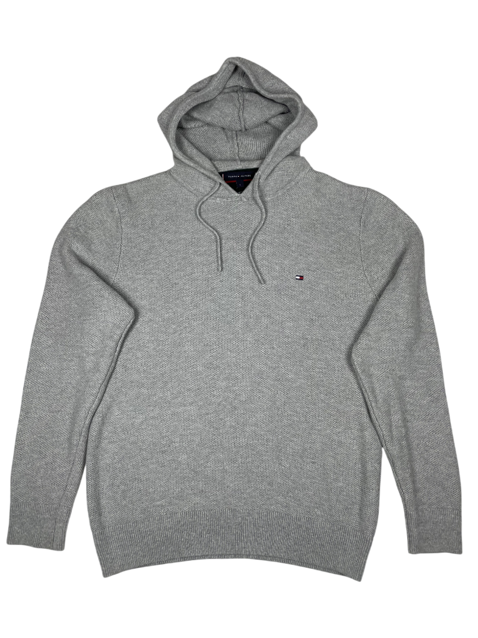 Tommy Hilfiger Knit Hoodie Grey