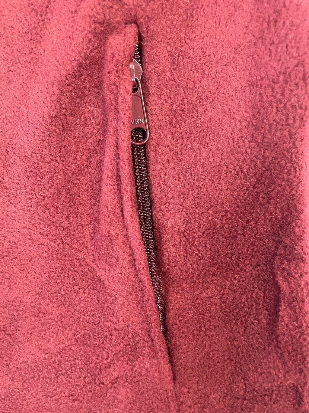 Columbia Fleece Vest Burgundy