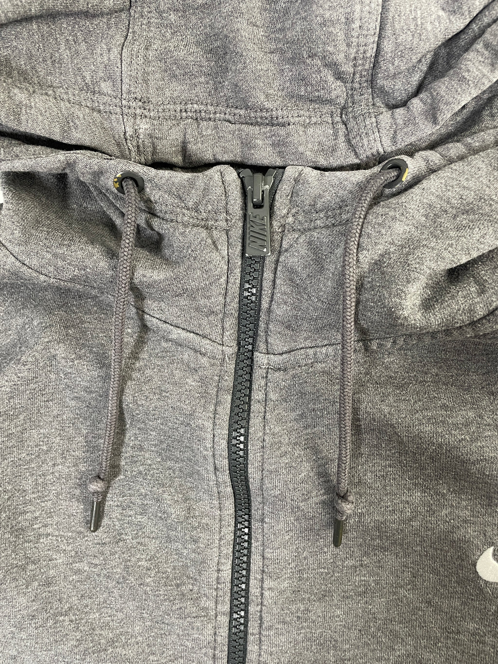 Nike Full Zip Hoodie Gray Heather Essentia