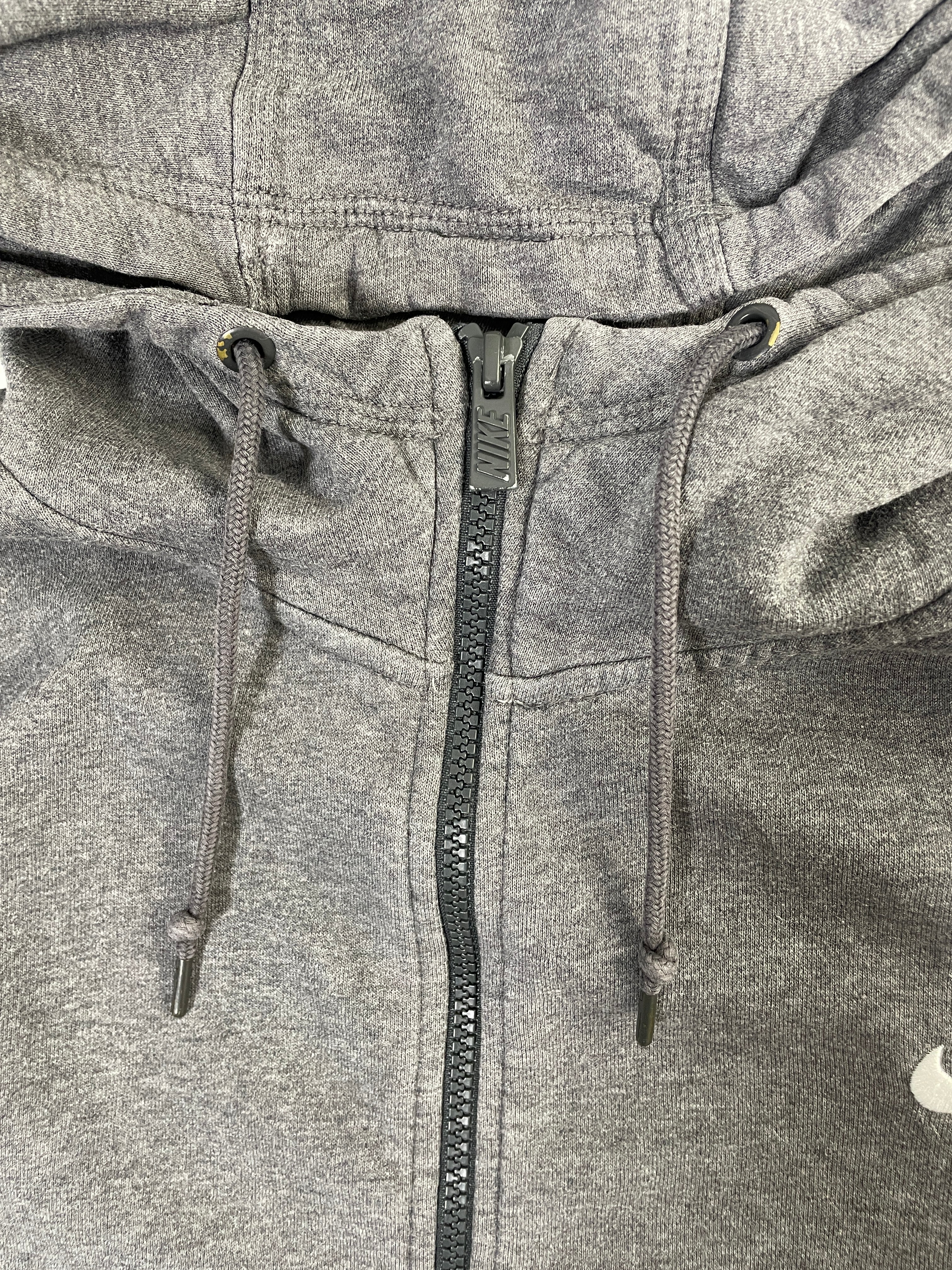 Nike Full Zip Hoodie Gray Heather Essentia