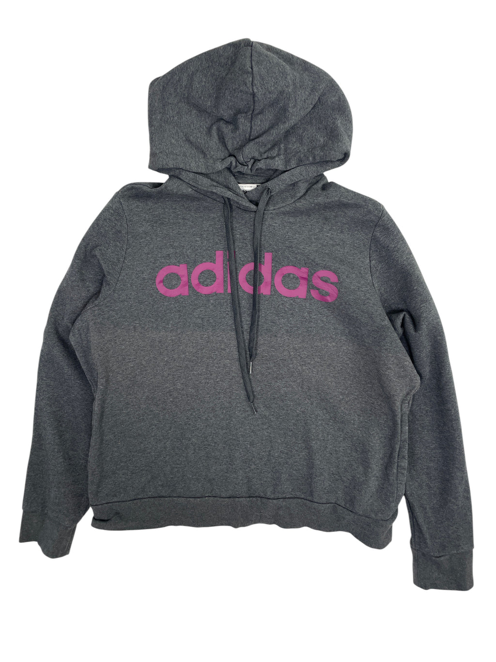 Adidas Cropped Pullover Hoodie
