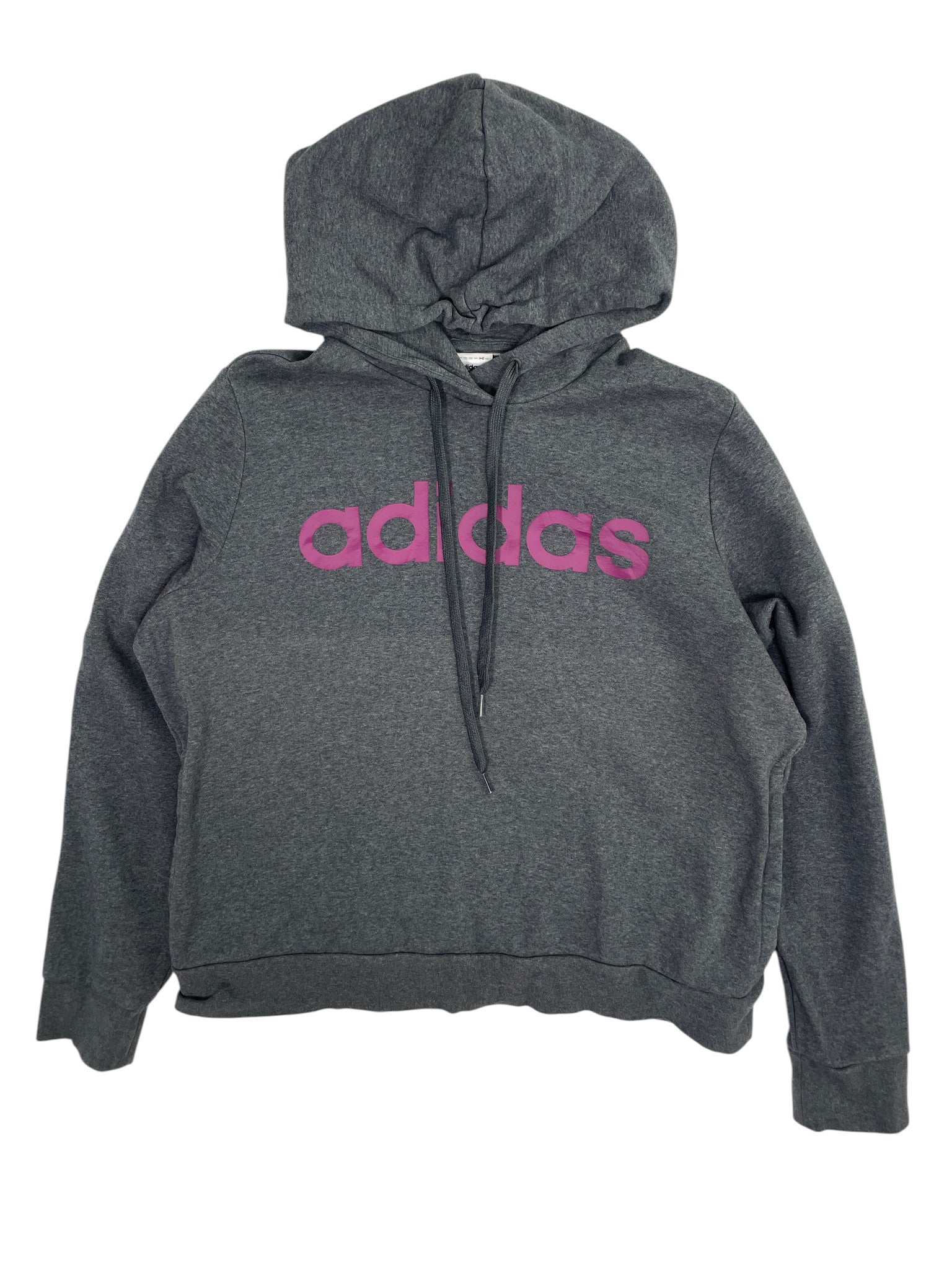 Adidas Cropped Pullover Hoodie