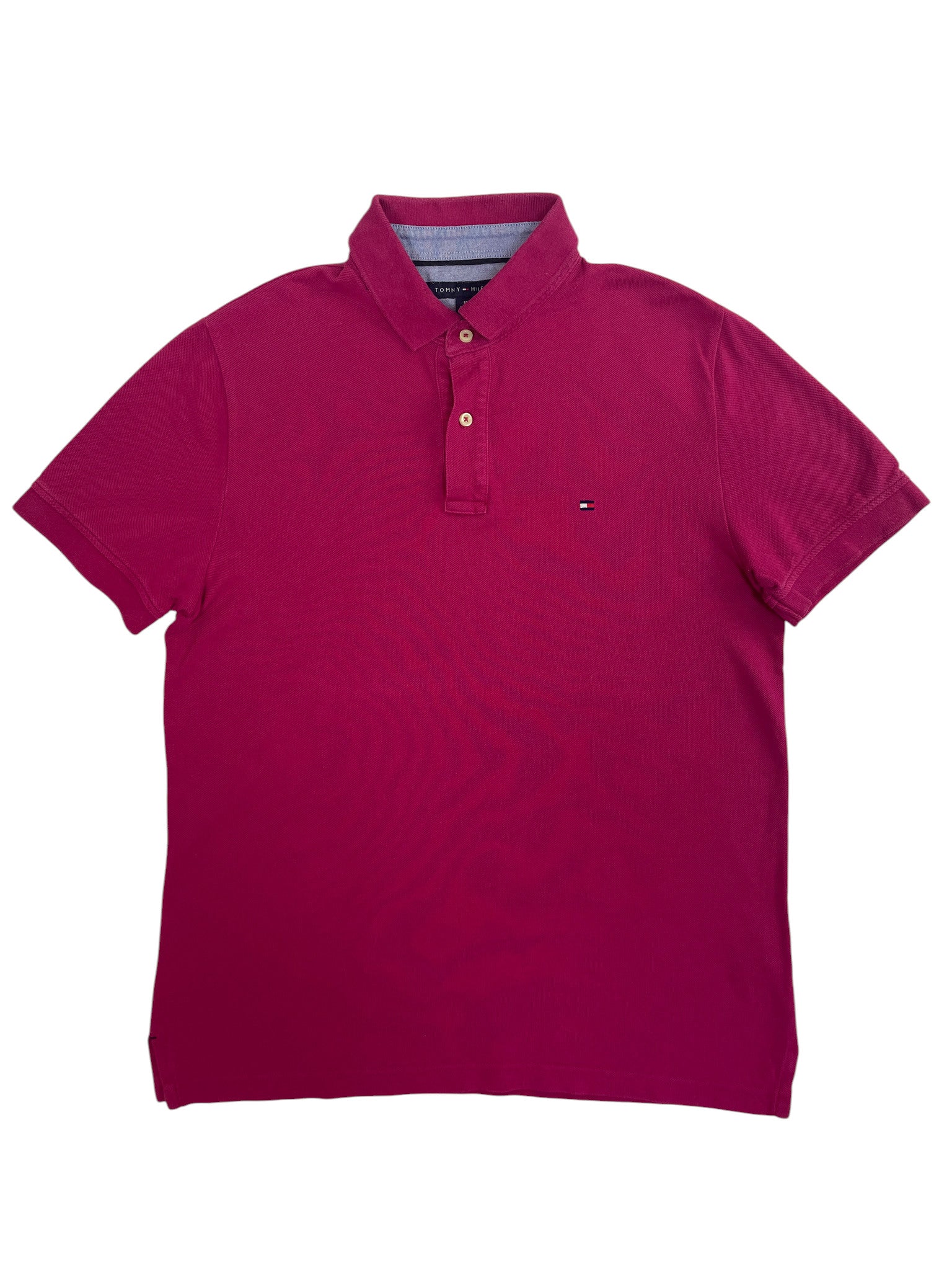 Tommy Hilfiger Classic Polo Shirt Magenta