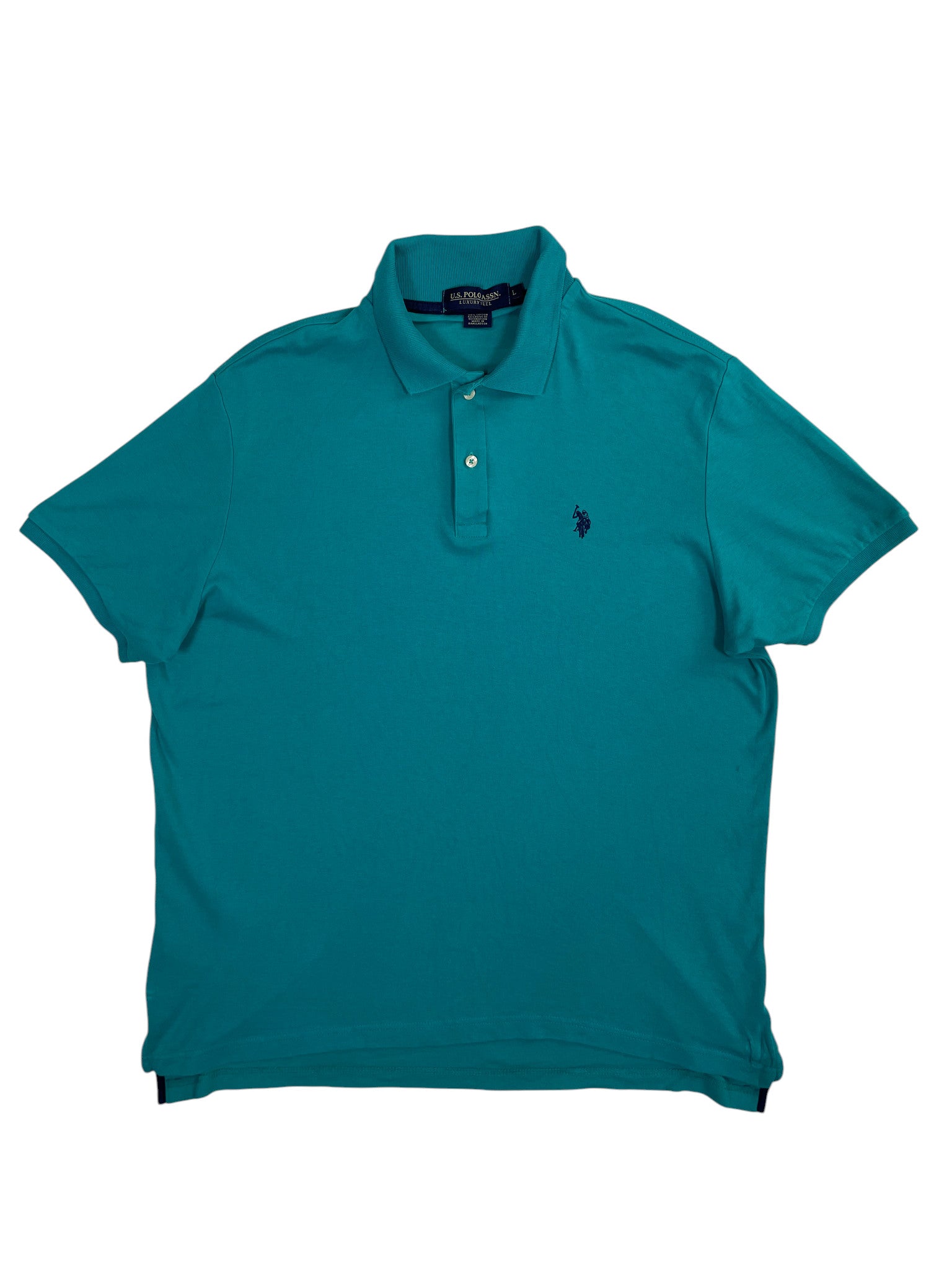 U.S. Polo Assn. Solid Polo Shirt Teal