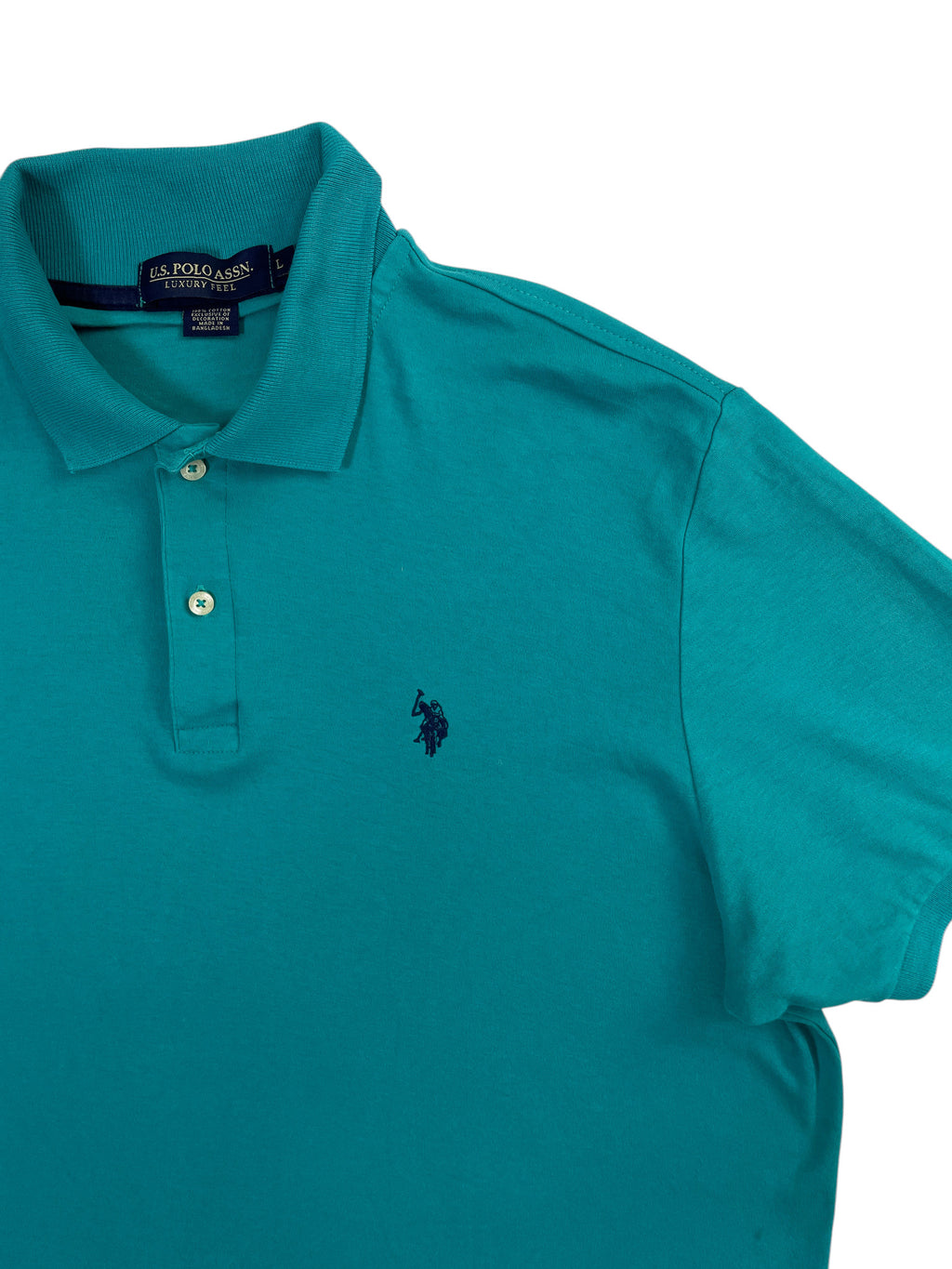 U.S. Polo Assn. Solid Polo Shirt Teal