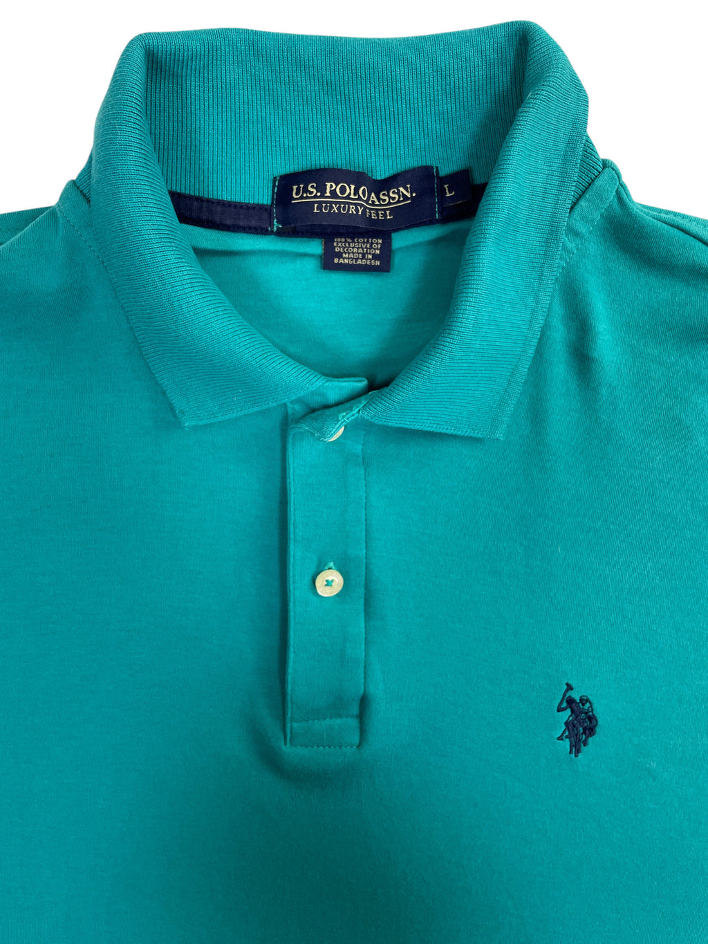 U.S. Polo Assn. Solid Polo Shirt Teal