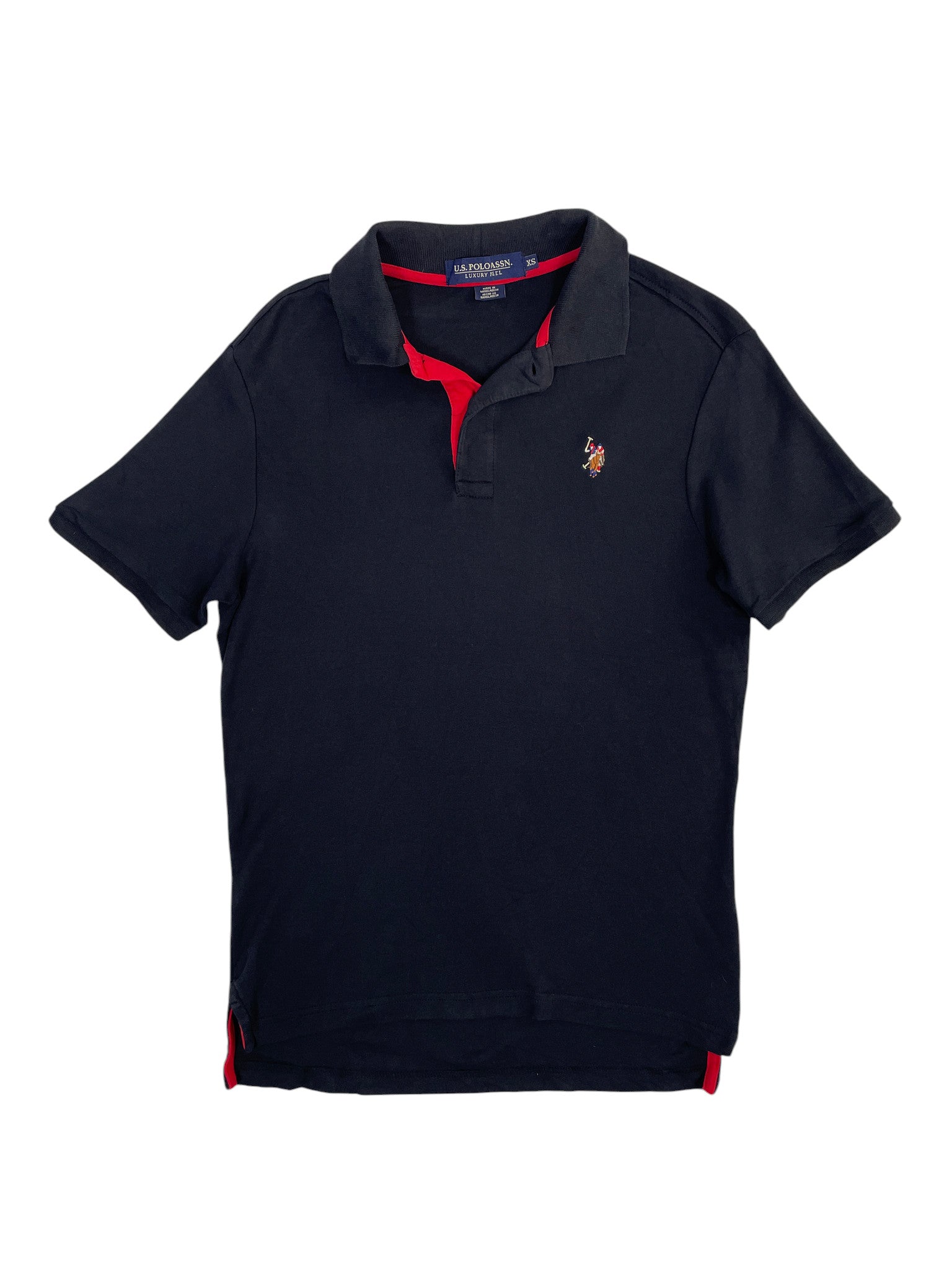 U.S. Polo Assn. Black Polo Shirt