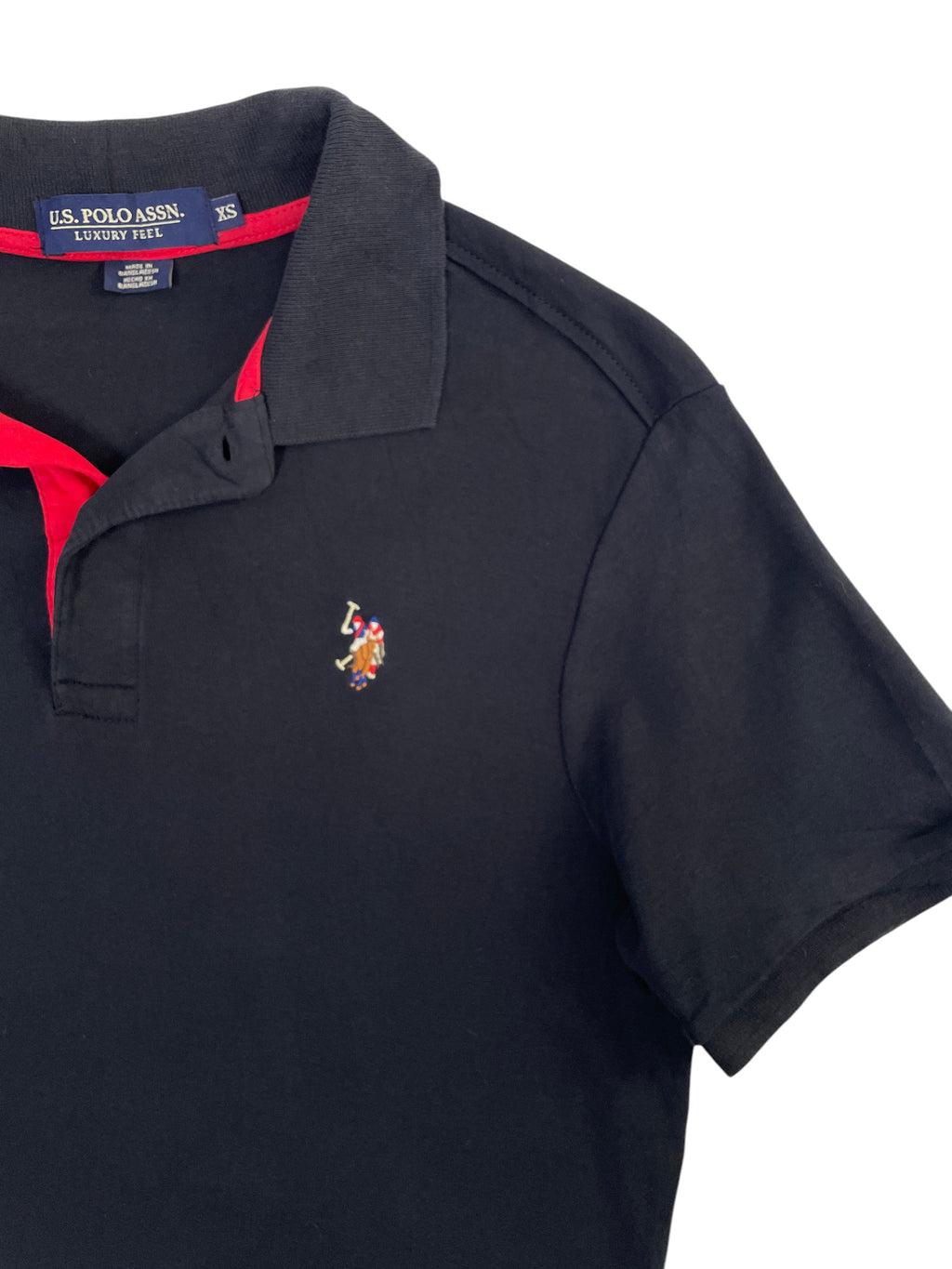 U.S. Polo Assn. Black Polo Shirt