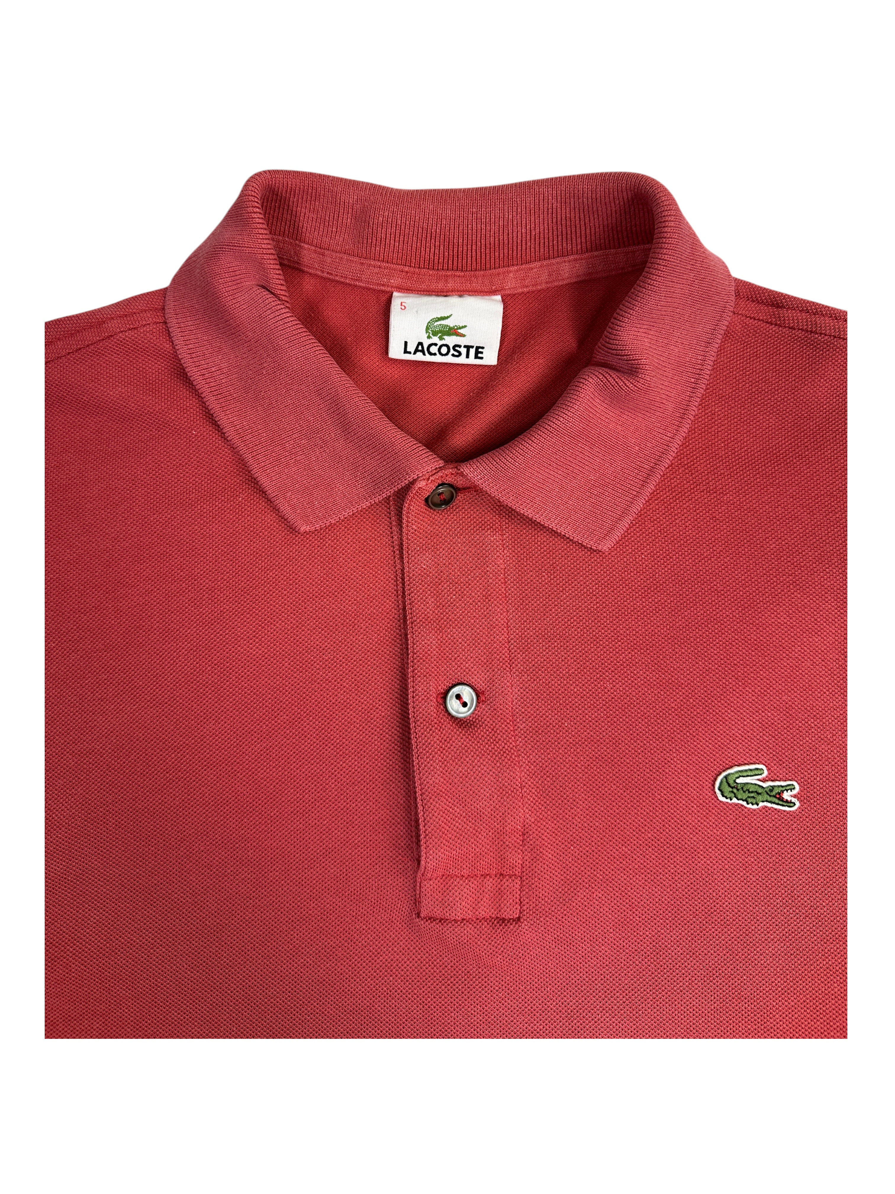 Lacoste Classic Polo Shirt Burgundy