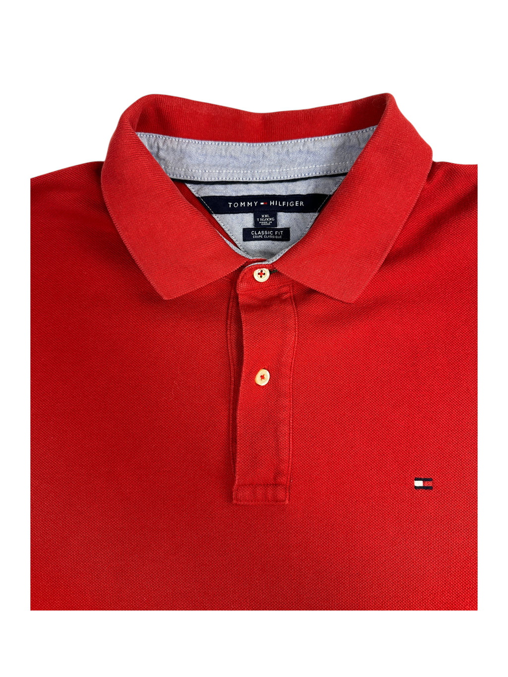 Tommy Hilfiger Classic Polo Shirt Red