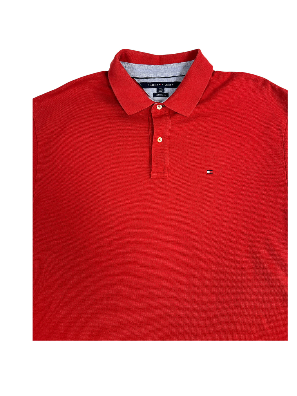 Tommy Hilfiger Classic Polo Shirt Red
