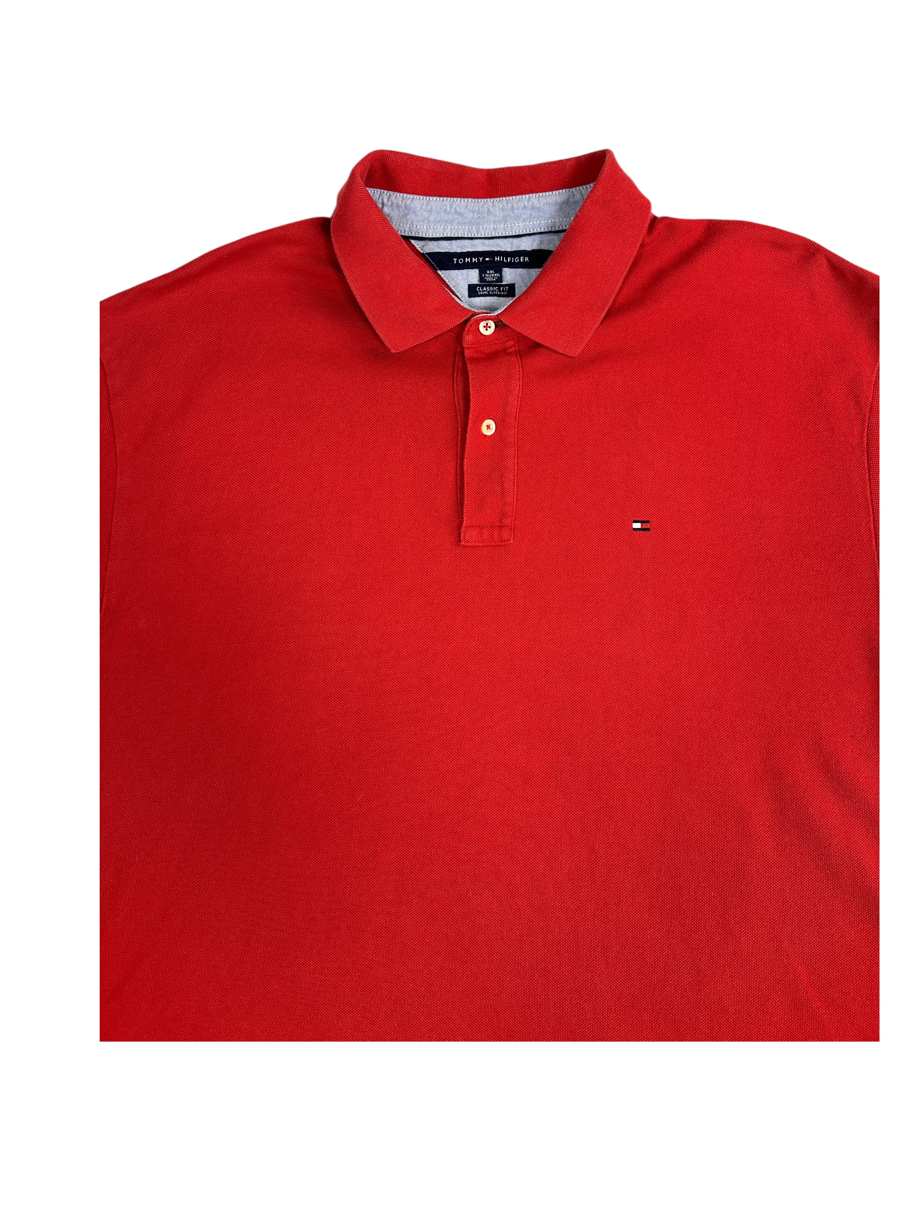 Tommy Hilfiger Classic Polo Shirt Red