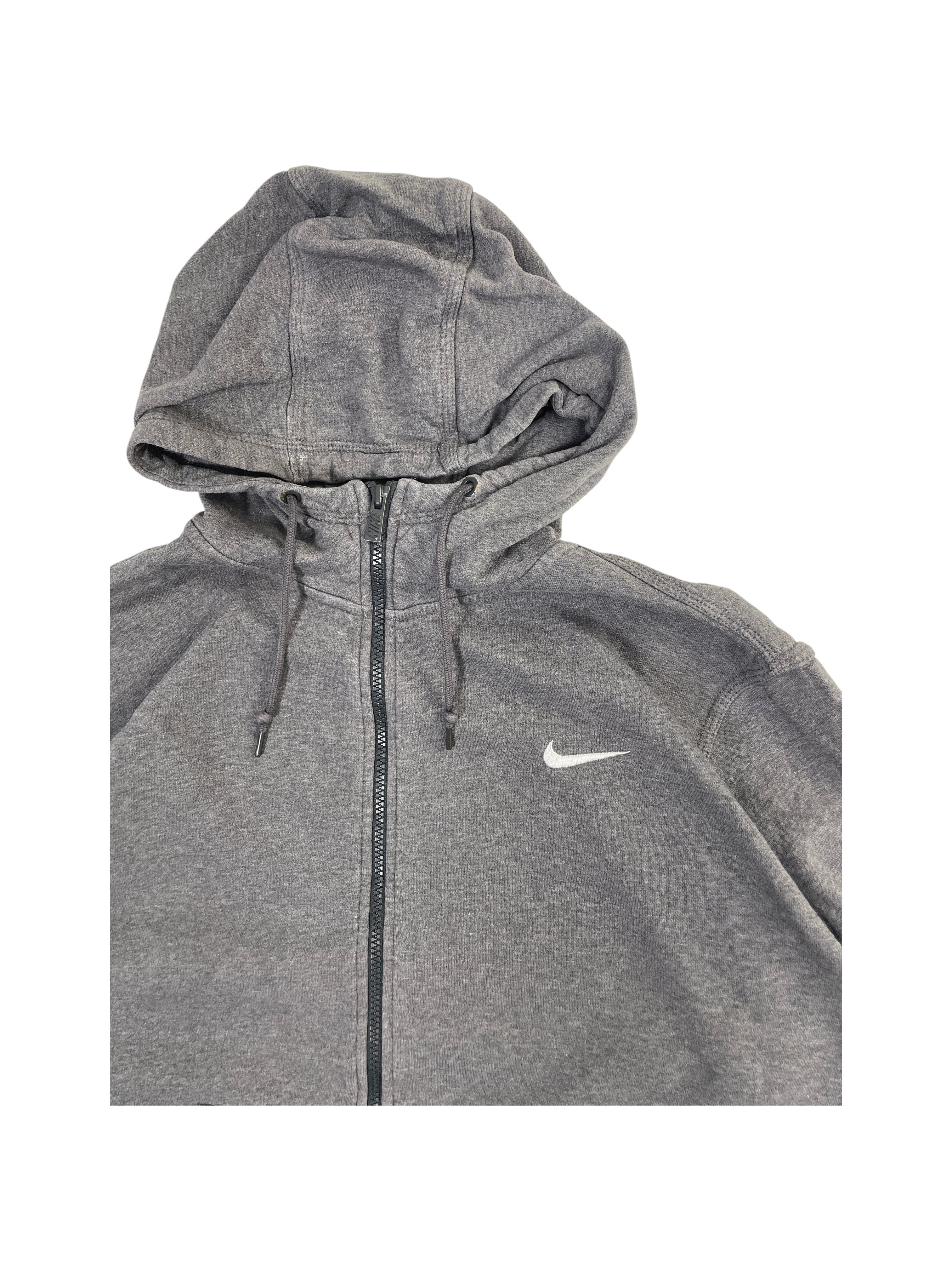 Nike Full Zip Hoodie Gray Heather Essentia