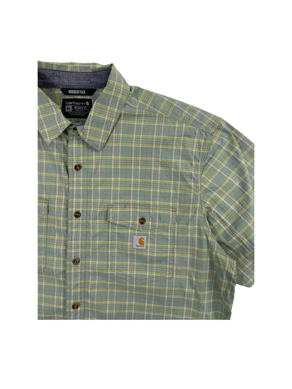 Carhartt Rugged Flex Plaid Short Sleeve Shirt