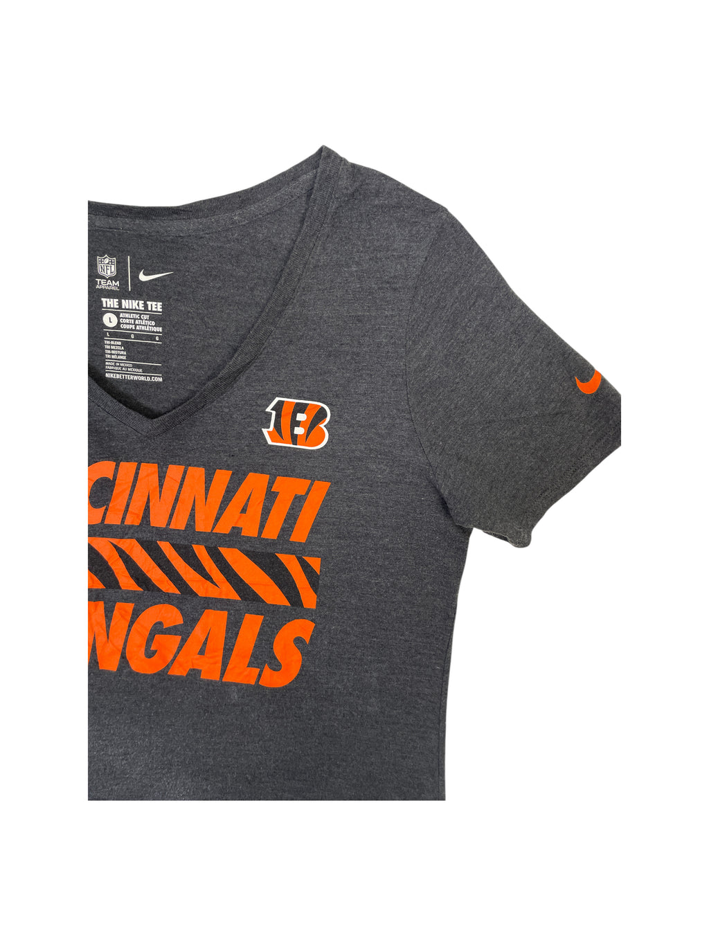 Nike NFL Cincinnati Bengals V-Neck T-Shirt