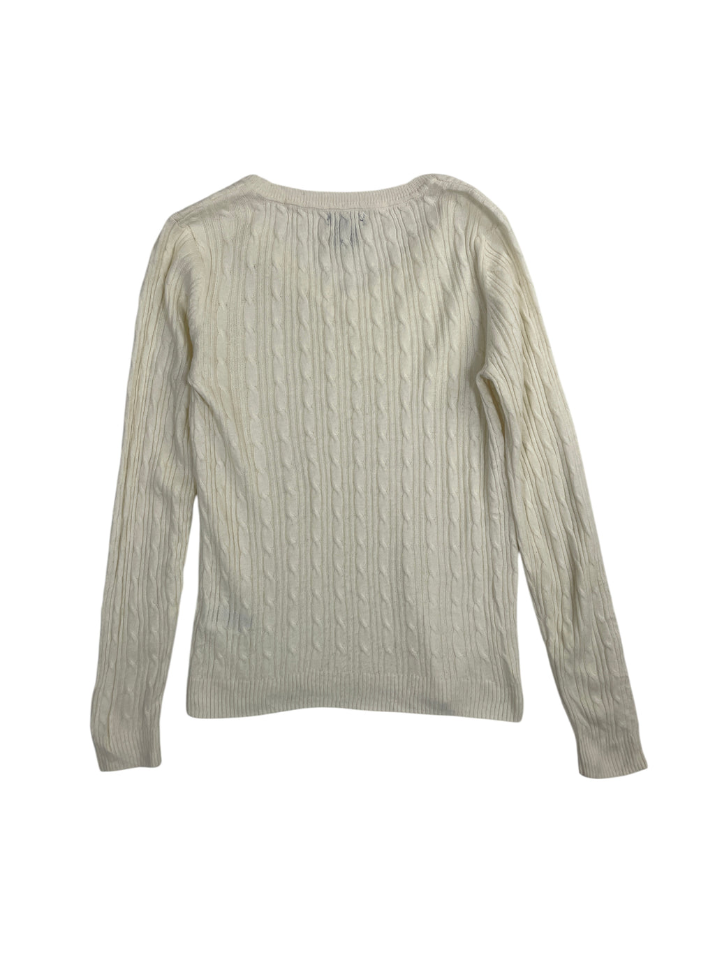 U.S. Polo Assn. Cable Knit V-Neck Sweater