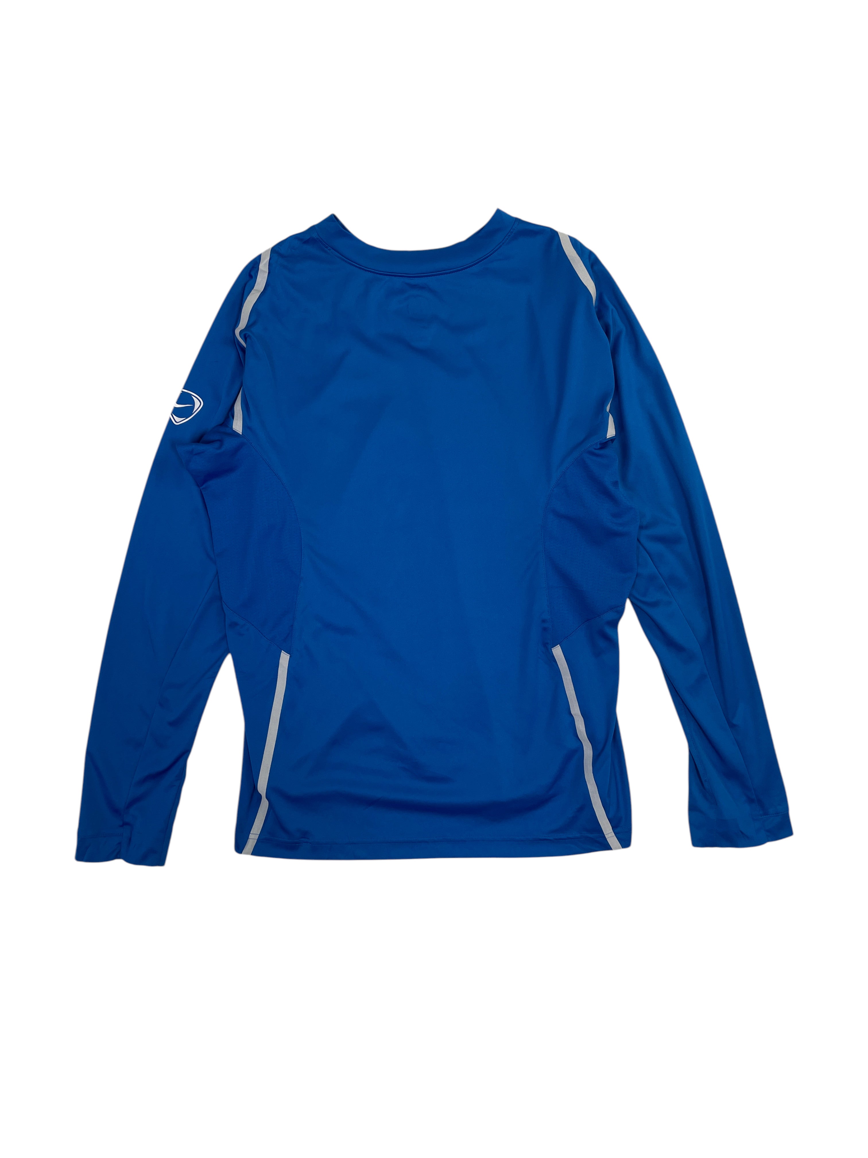 Nike Dri-FIT Long Sleeve Training Shirt Blue 90