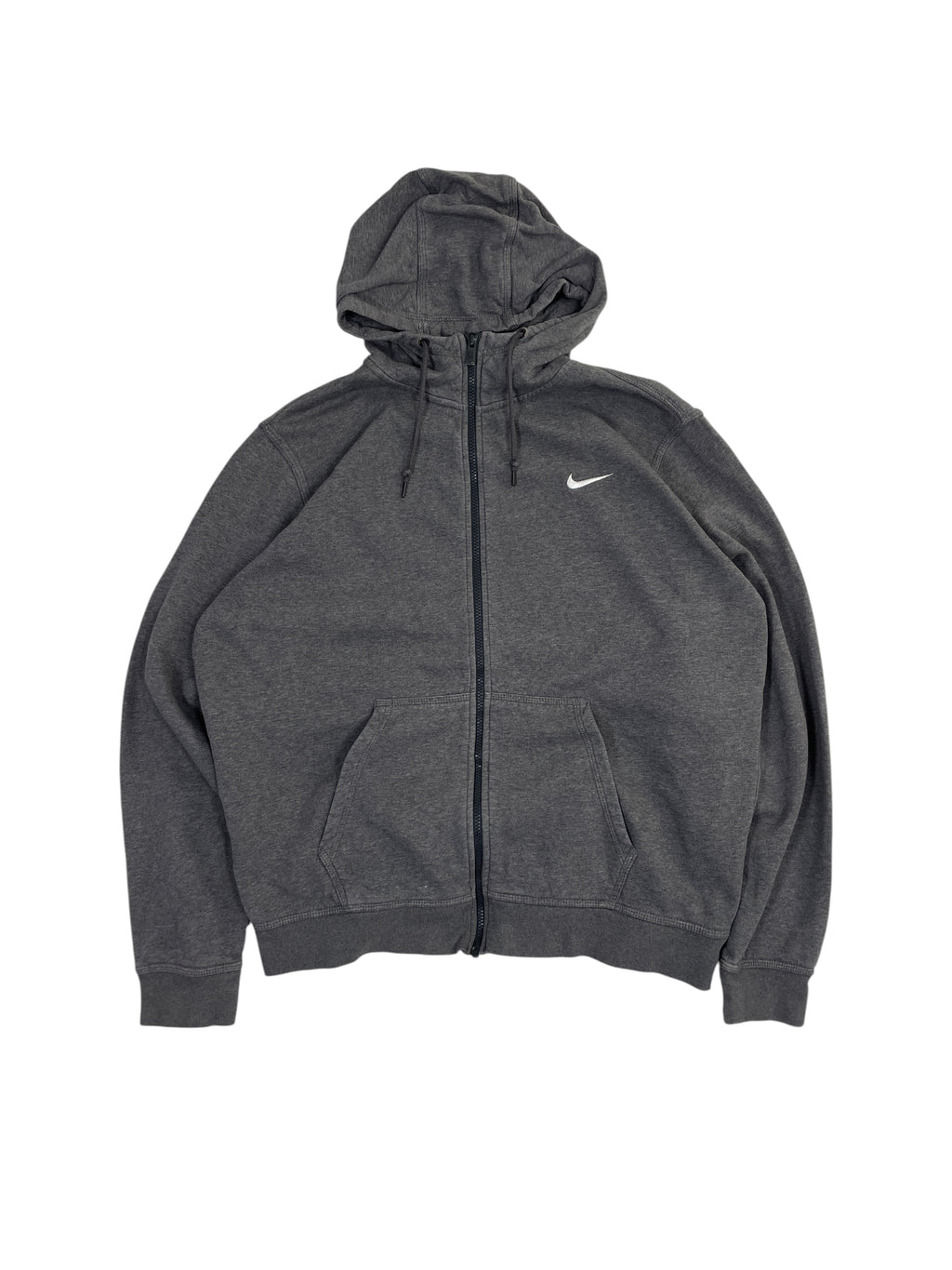 Nike Full Zip Hoodie Gray Heather Essentia