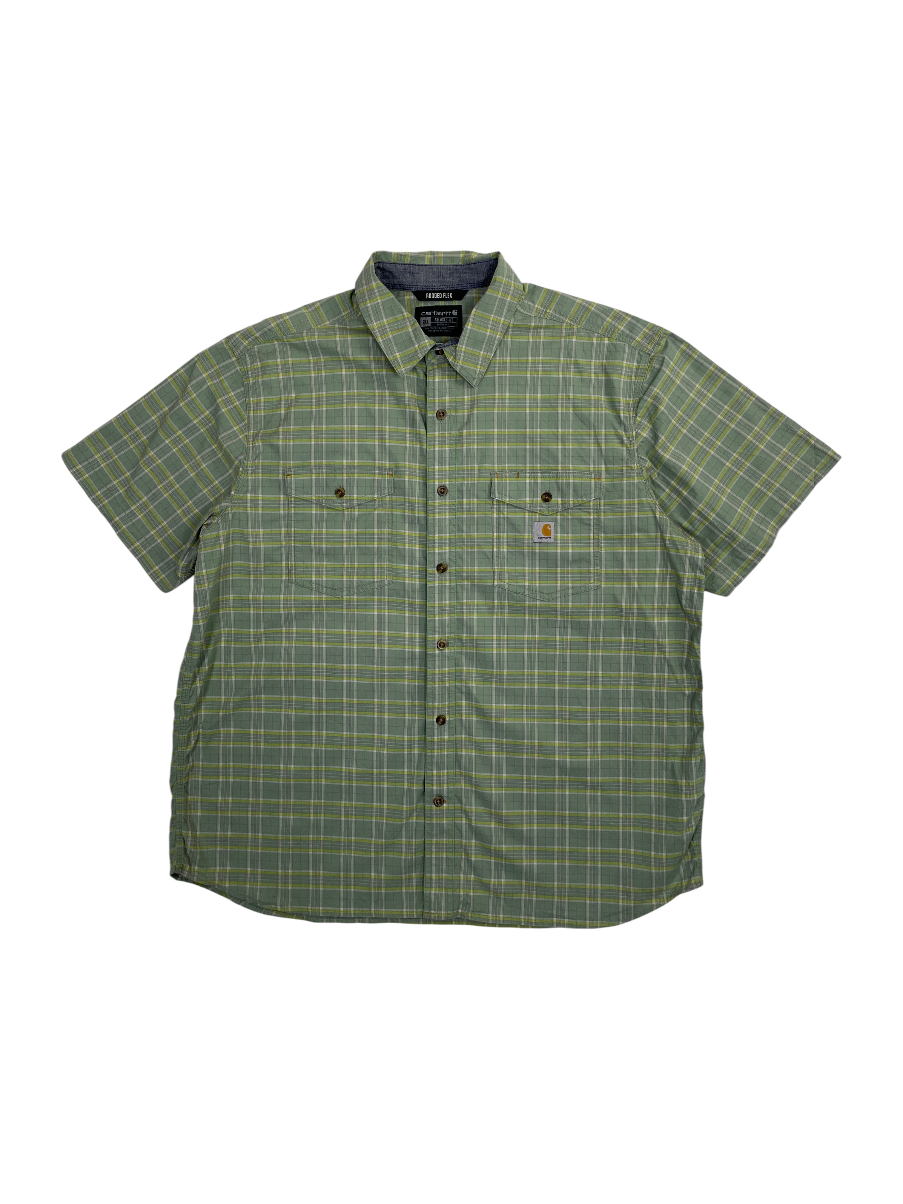 Carhartt Rugged Flex Plaid Short Sleeve Shirt