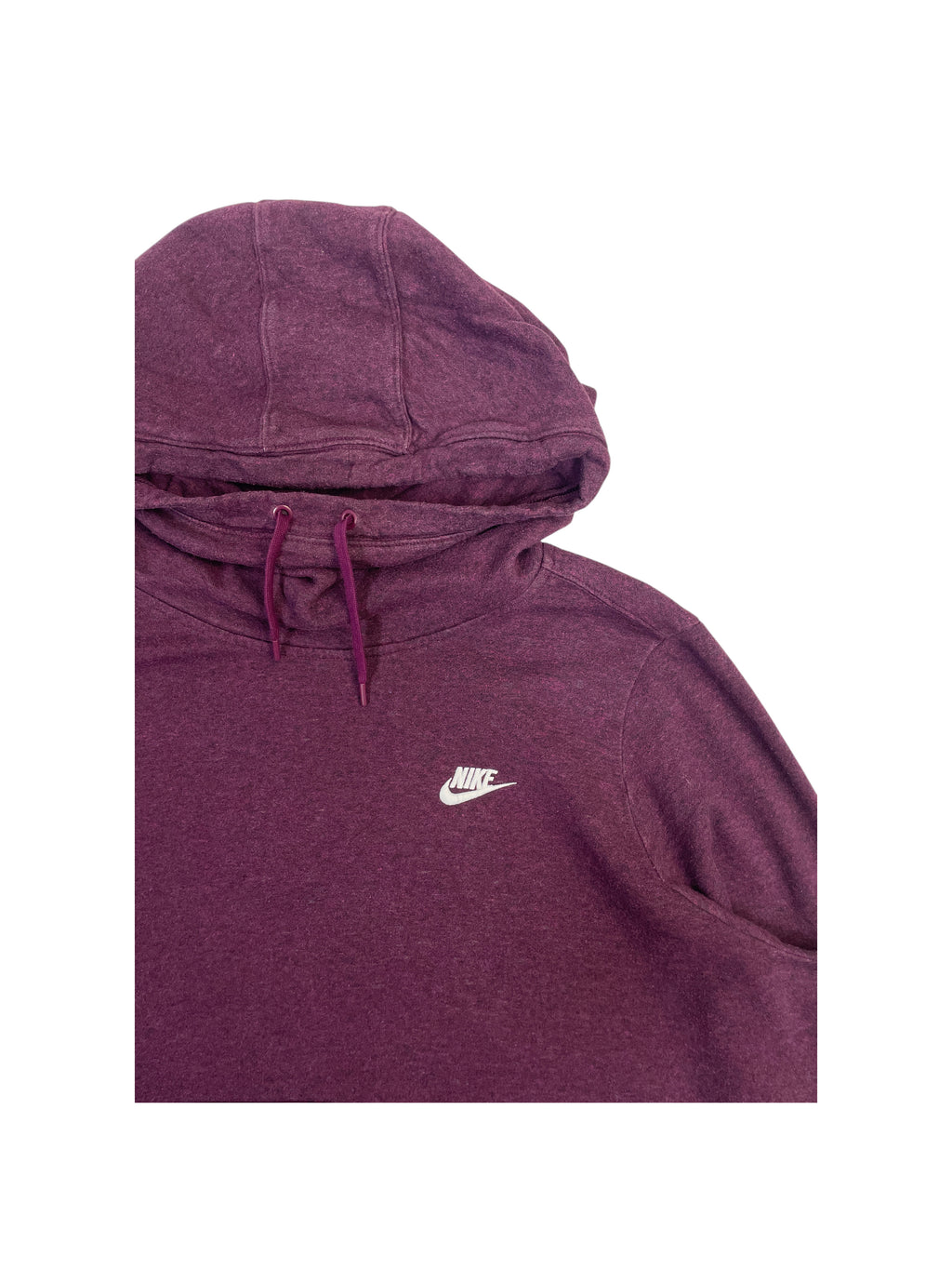 Nike Essential Pullover Hoodie Maroon Heather