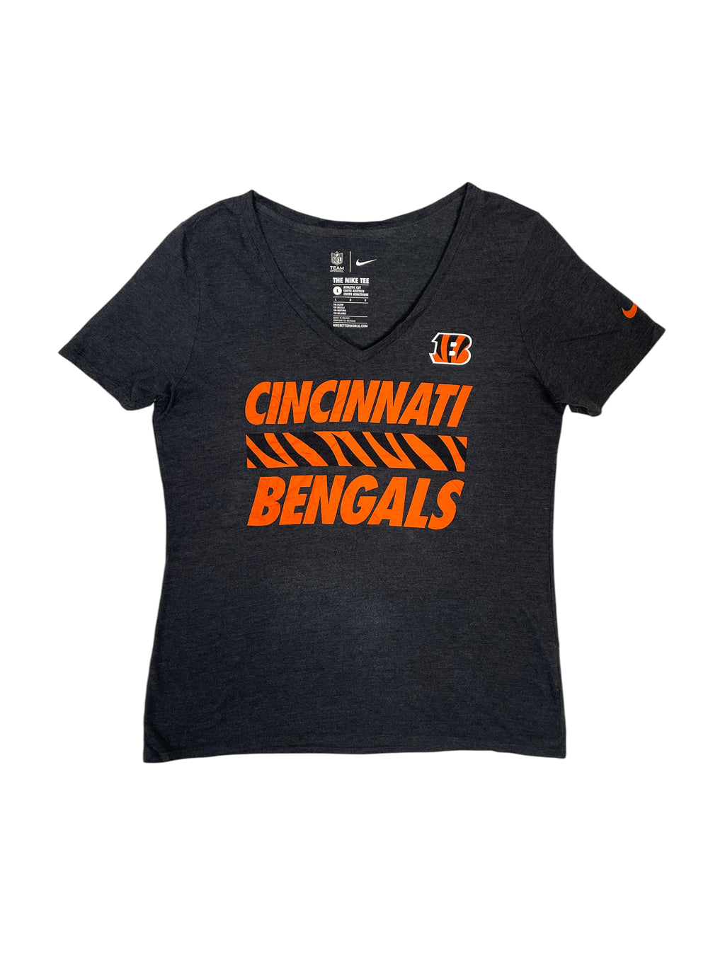 Nike NFL Cincinnati Bengals V-Neck T-Shirt