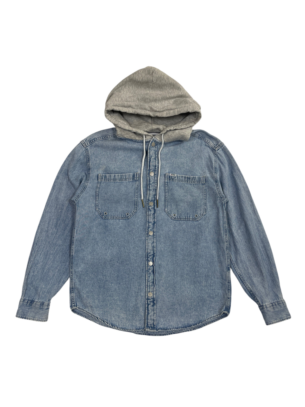 Tommy Jeans Denim Hooded Shirt