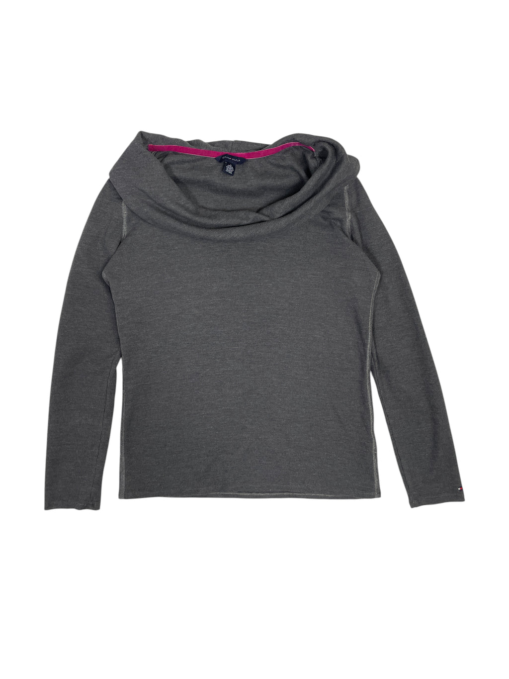 Tommy Hilfiger Cowl Neck Ribbed Sweater
