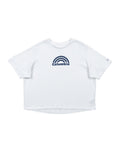 Columbia Rainbow Logo T-Shirt White Oversized